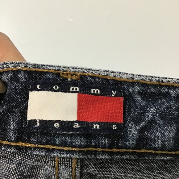 Vintage Tommy Hilfiger High Rise Tapered Jeans Size 8 - Picture 11 of 13